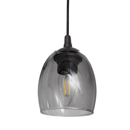 Luster na sajli BRILLANT 1xE27/15W/230V siva