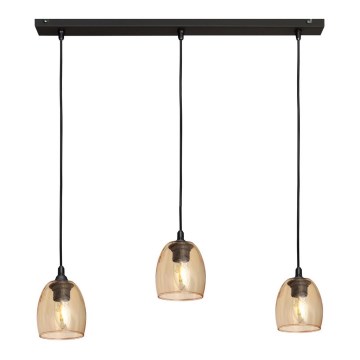 Luster na sajli BRILLANT 3xE27/15W/230V bež
