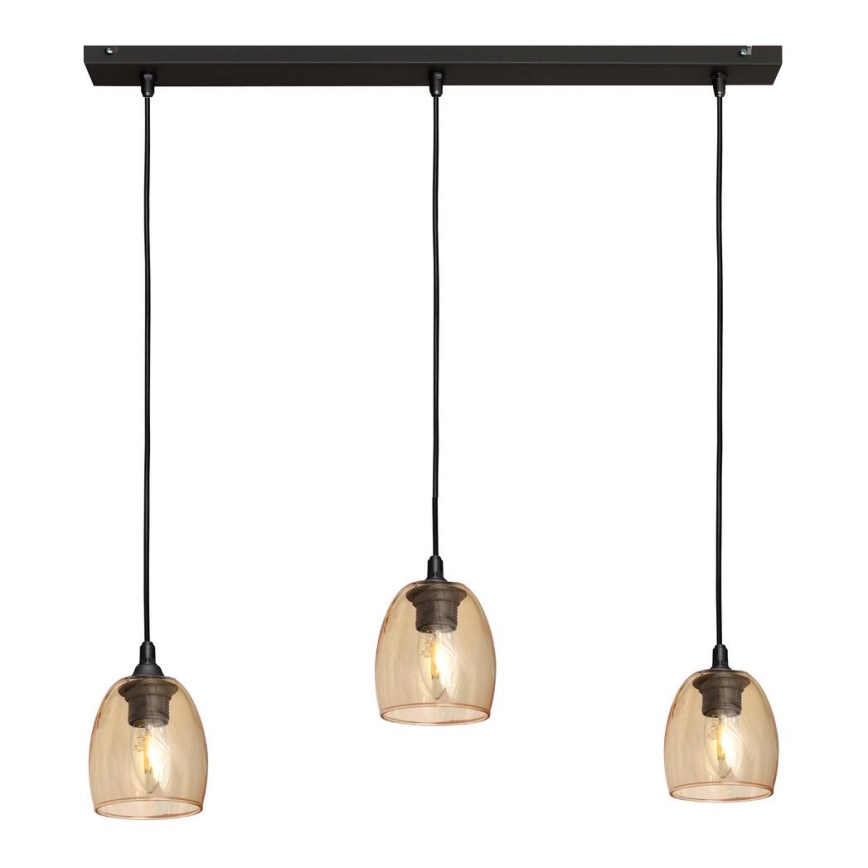 Luster na sajli BRILLANT 3xE27/15W/230V bež