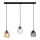 Luster na sajli BRILLANT 3xE27/15W/230V bež/prozirna/siva