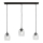 Luster na sajli BRILLANT 3xE27/15W/230V prozirna