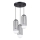 Luster na sajli BRINA 3xG9/8W/230V crna