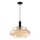 Luster na sajli BRIZI 1xE27/40W/230V bež/dimljeno