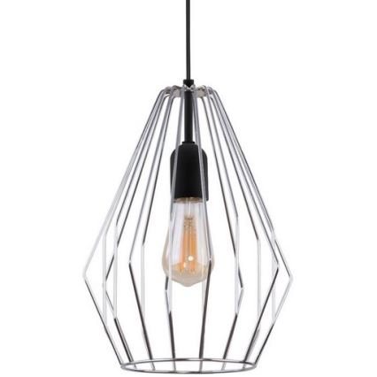 Luster na sajli BRYLANT 1xE27/60W/230V sjajni krom