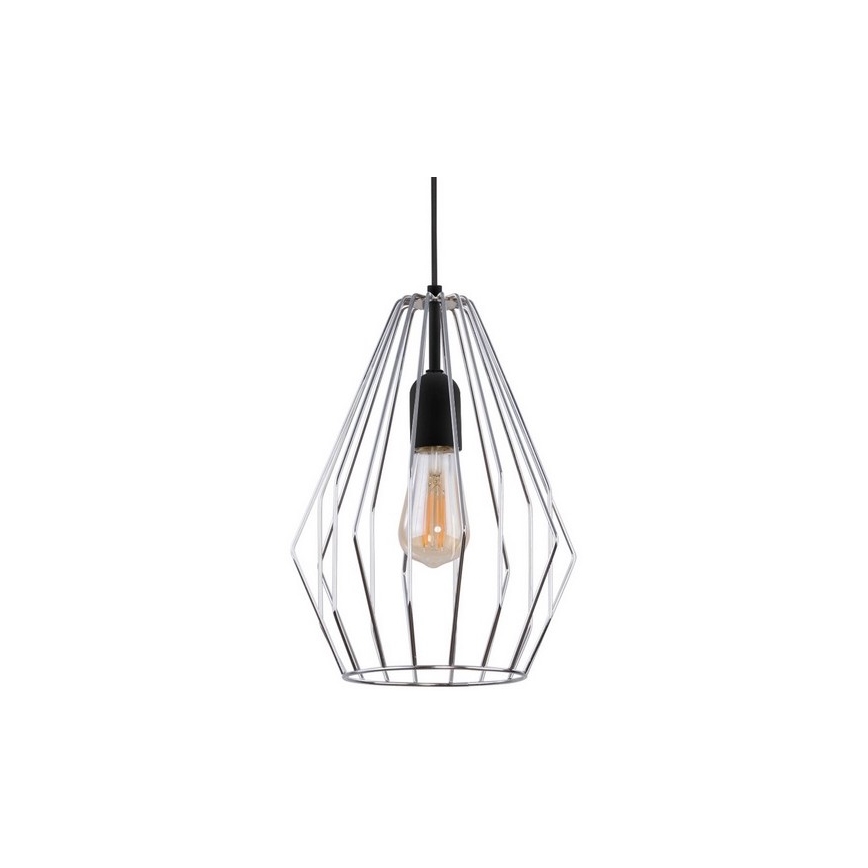 Luster na sajli BRYLANT 1xE27/60W/230V sjajni krom