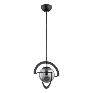 Luster na sajli CABRIO 1xE14/10W/230V crna
