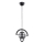 Luster na sajli CABRIO 1xE14/10W/230V crna