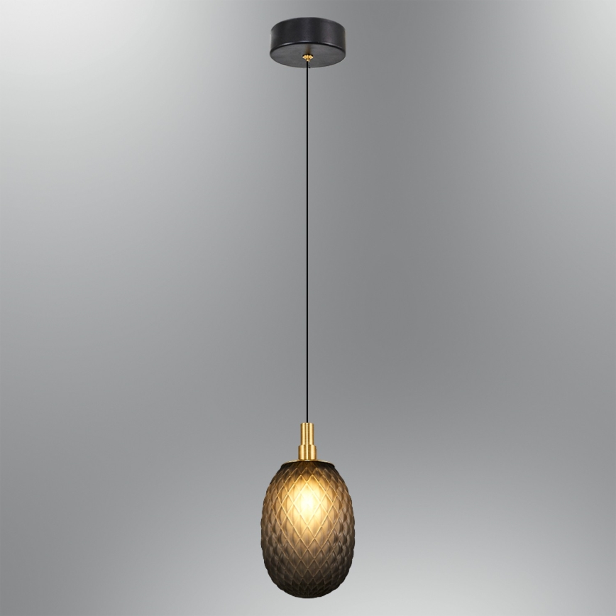 Luster na sajli CACTUS 1xG9/5W/230V crna