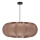 Luster na sajli CAFEE 1xE27/40W/230V pr. 52 cm smeđa