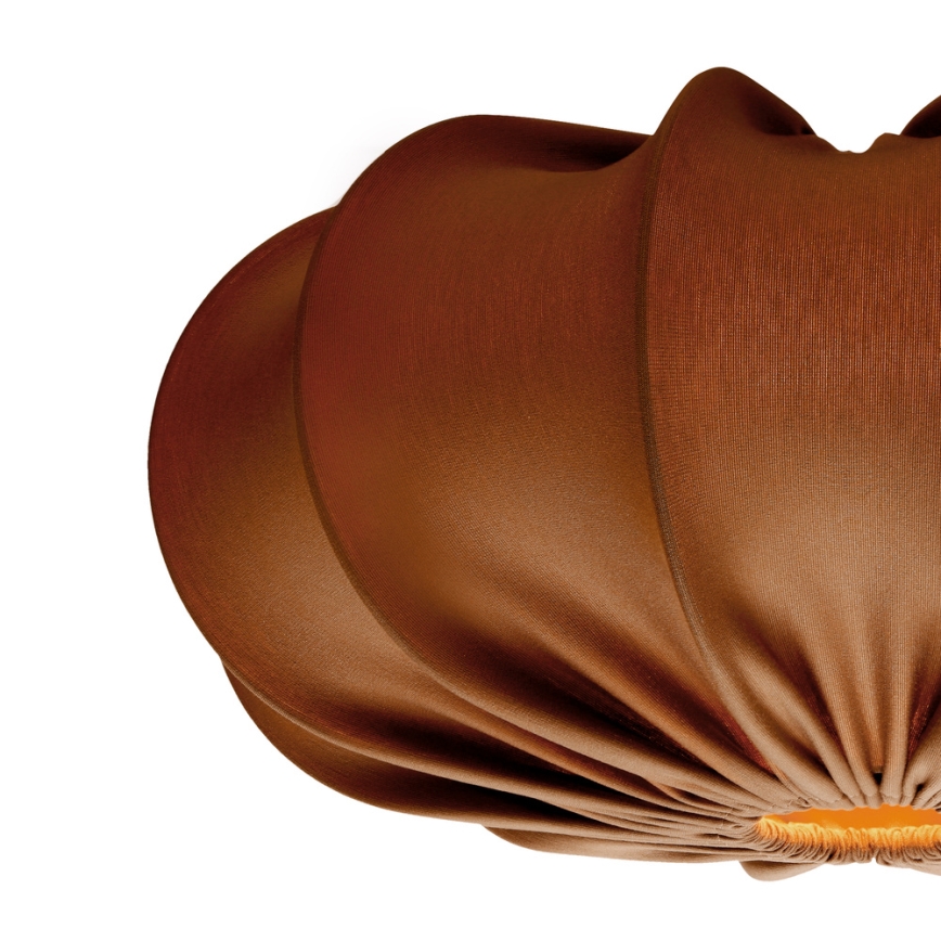 Luster na sajli CAFEE 1xE27/40W/230V pr. 52 cm smeđa