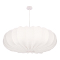 Luster na sajli CAFEE 1xE27/40W/230V, promjer 66 cm, bijela