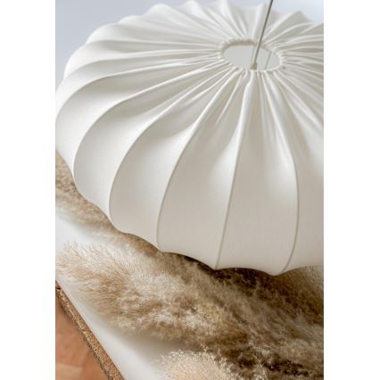Luster na sajli CAFEE 1xE27/40W/230V, promjer 66 cm, bijela