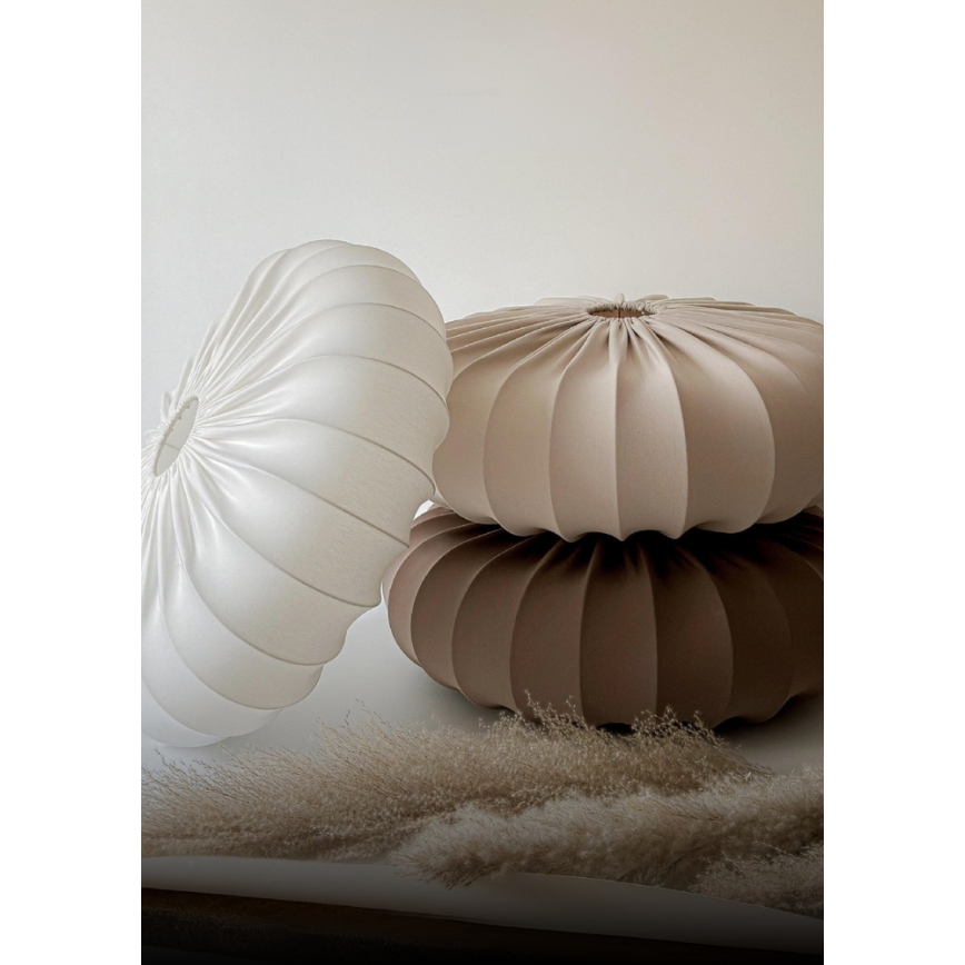 Luster na sajli CAFEE 1xE27/40W/230V, promjer 66 cm, bijela