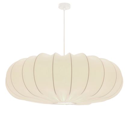 Luster na sajli CAFEE 1xE27/40W/230V, promjer 66 cm, bijela