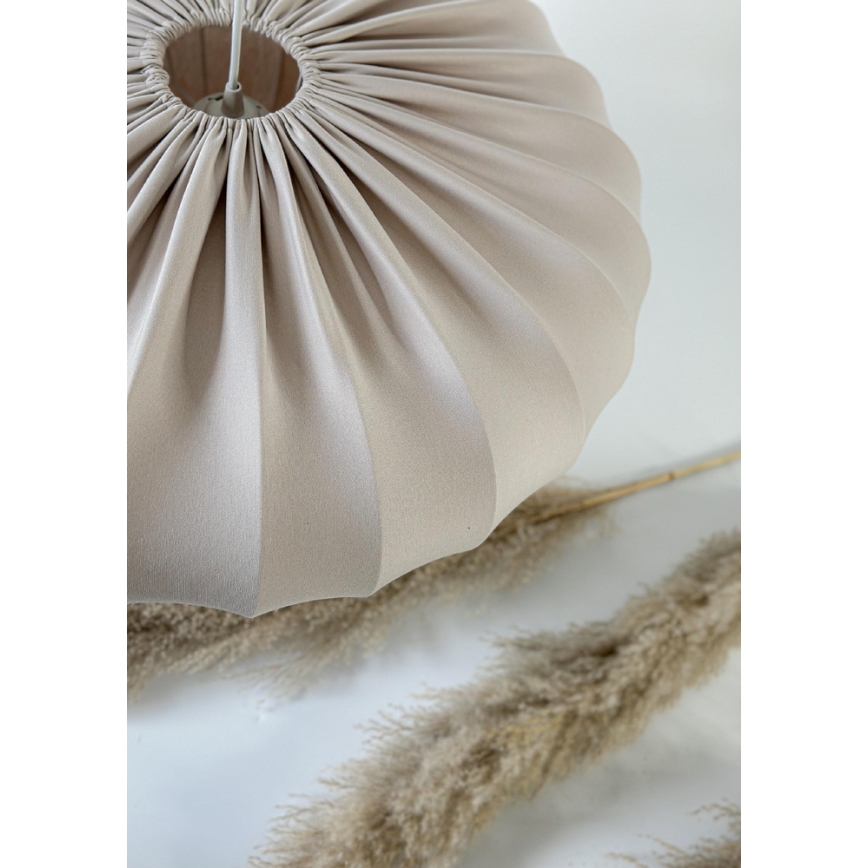 Luster na sajli CAFEE 1xE27/40W/230V Ø 52 cm bež
