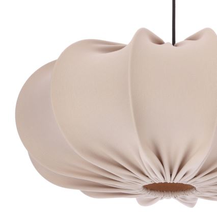Luster na sajli CAFEE 1xE27/40W/230V Ø 52 cm bež