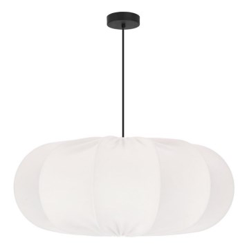 Luster na sajli CAFEE 1xE27/40W/230V Ø 52 cm bijela