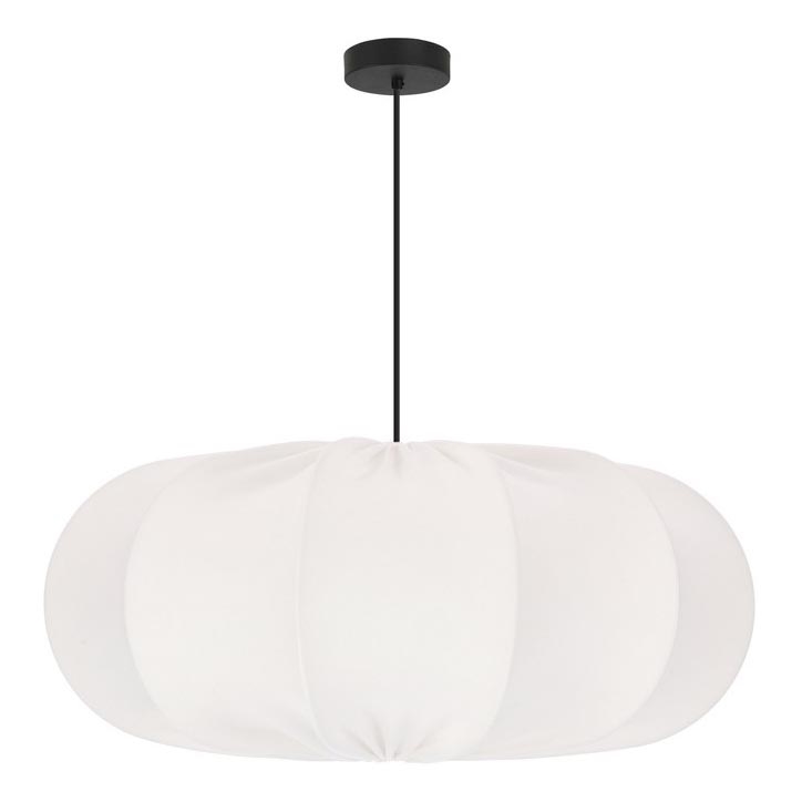 Luster na sajli CAFEE 1xE27/40W/230V Ø 52 cm bijela