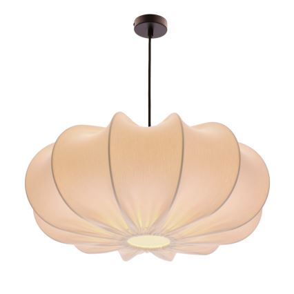 Luster na sajli CAFEE 1xE27/40W/230V Ø 52 cm bijela