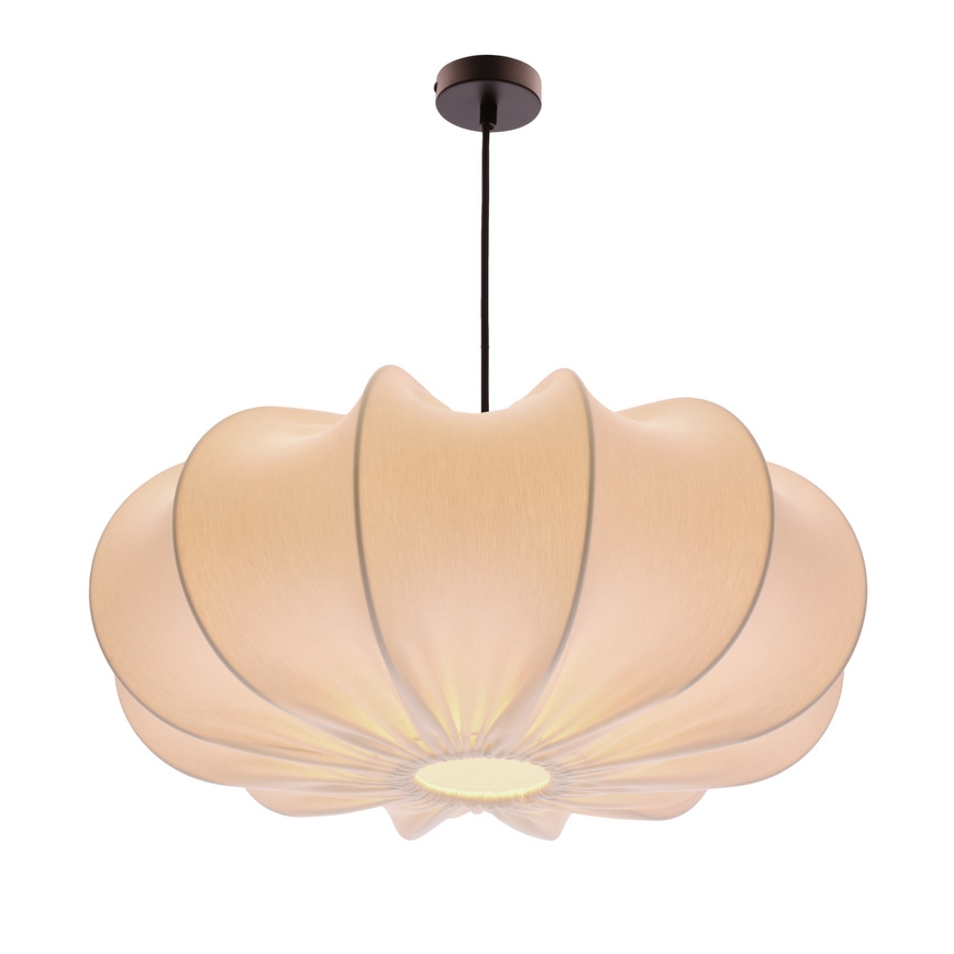 Luster na sajli CAFEE 1xE27/40W/230V Ø 52 cm bijela