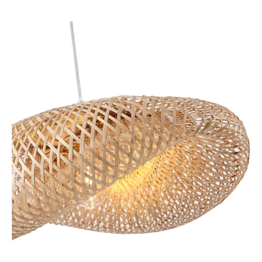 Luster na sajli CALYPSO 1xE27/15W/230V bambus