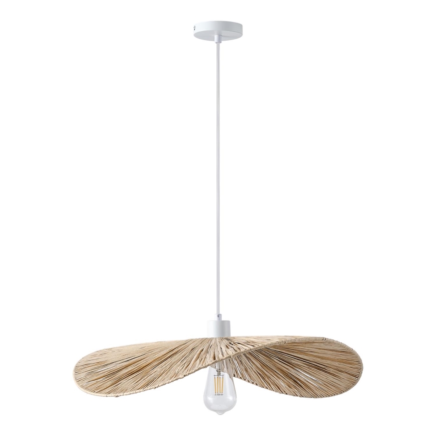 Luster na sajli CALYPSO 1xE27/15W/230V pr. 55 cm bambus