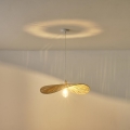 Luster na sajli CALYPSO 1xE27/15W/230V pr. 55 cm bambus