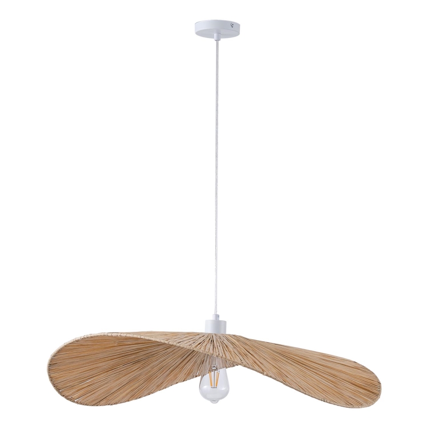 Luster na sajli CALYPSO 1xE27/40W/230V pr. 70 cm bambus