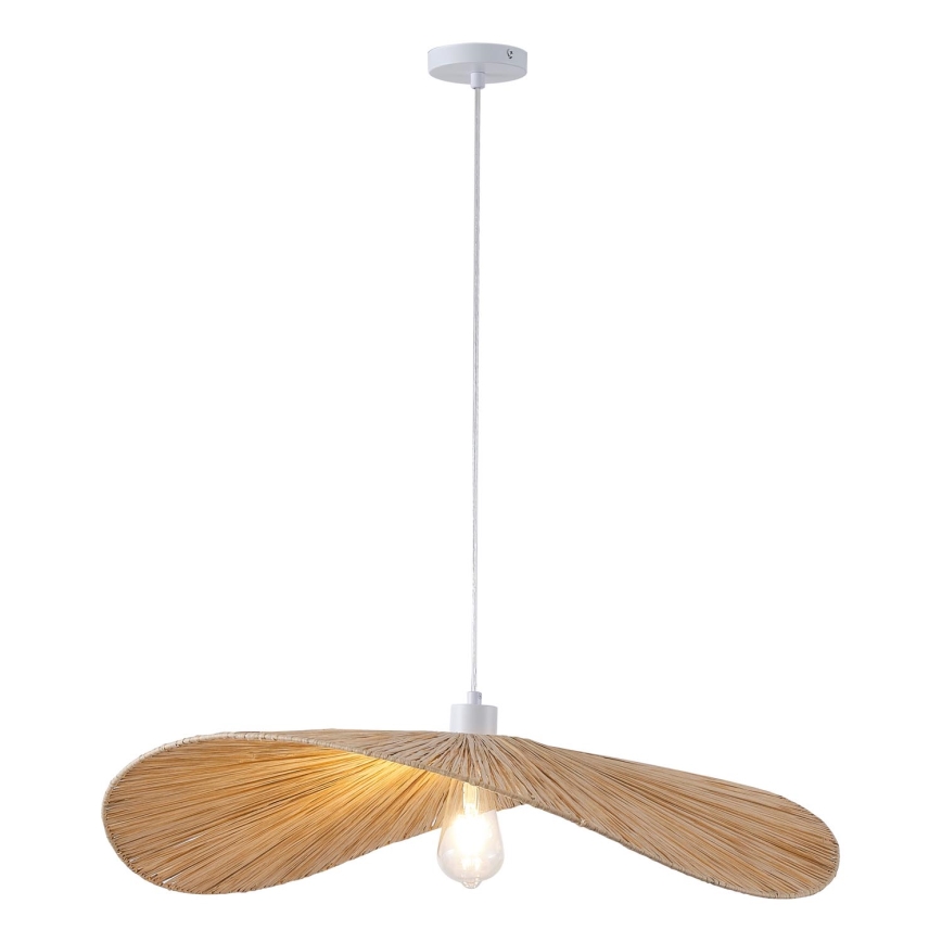 Luster na sajli CALYPSO 1xE27/40W/230V pr. 70 cm bambus