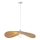Luster na sajli CALYPSO 1xE27/40W/230V pr. 70 cm bambus