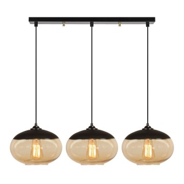 Luster na sajli CAMINI 3xE27/40W/230V