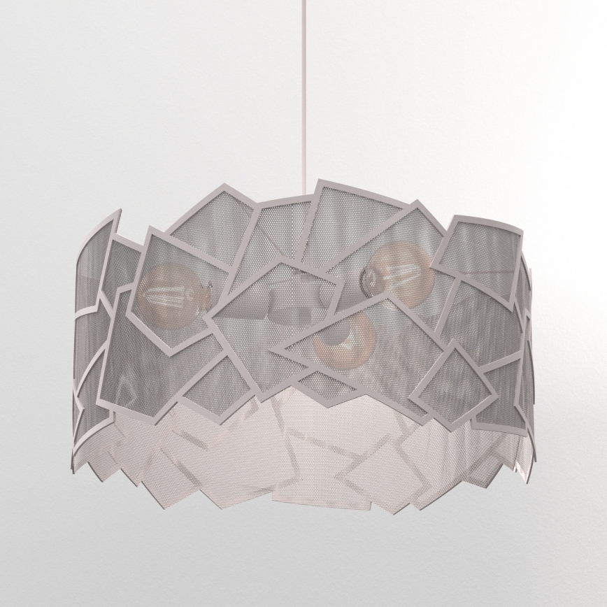 Luster na sajli CAMO 3xE27/15W/230V bež