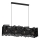 Luster na sajli CAMO 4xE27/15W/230V crna