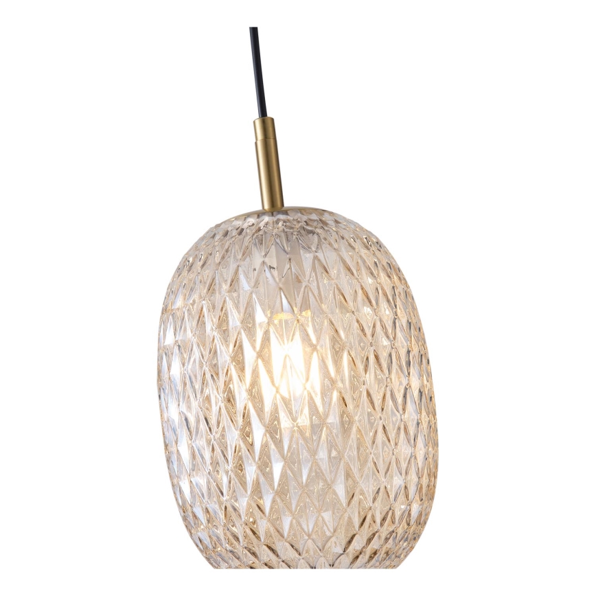 Luster na sajli CANDY 1xE14/25W/230V prozirna pr. 15 cm