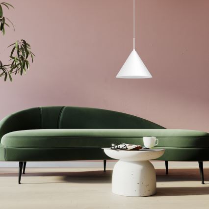 Luster na sajli CAPITAL 1xGX53/15W/230V Ø 32 cm bijeli