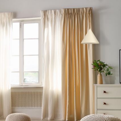 Luster na sajli CAPITAL 1xGX53/15W/230V Ø 32 cm krem