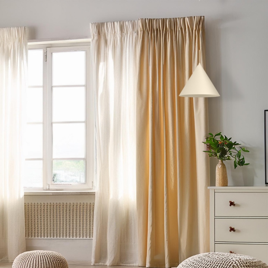 Luster na sajli CAPITAL 1xGX53/15W/230V Ø 32 cm krem