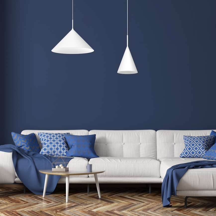 Luster na sajli CAPITAL 1xGX53/15W/230V Ø 46 cm bijela