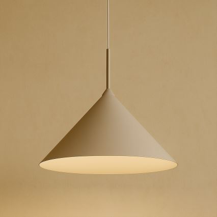 Luster na sajli CAPITAL 1xGX53/15W/230V Ø 46 cm taupe