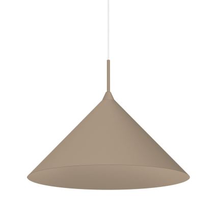Luster na sajli CAPITAL 1xGX53/15W/230V Ø 46 cm taupe