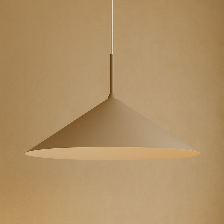 Luster na sajli CAPITAL 1xGX53/15W/230V Ø 60 cm taupe