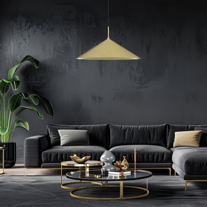 Luster na sajli CAPITAL 1xGX53/15W/230V Ø 60 cm zlatna