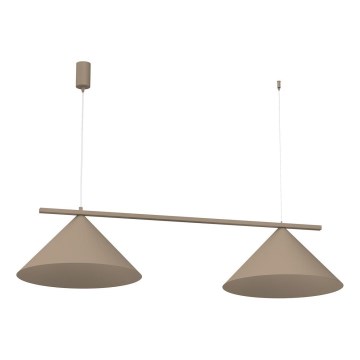 Luster na sajli CAPITAL 2xGX53/15W/230V taupe