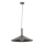 Luster na sajli CAPRI 1xE27/15W/230V pr. 50 cm antracit/siva