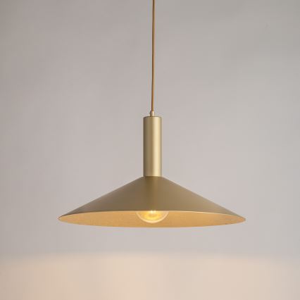 Luster na sajli CAPRI 1xE27/15W/230V pr. 50 cm zlatna