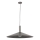 Luster na sajli CAPRI 1xE27/15W/230V pr. 70 cm antracit/siva