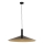 Luster na sajli CAPRI 1xE27/15W/230V pr. 70 cm crna/zlatna
