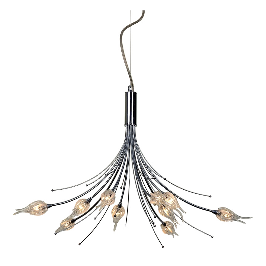 Luster na sajli CARMEN 10xG4/20W/230V