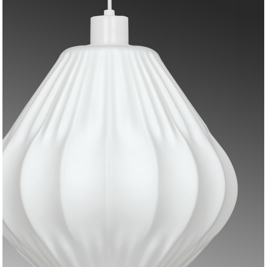 Luster na sajli CARSON 1xE27/40W/230V bijeli