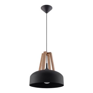 Luster na sajli CASCO 1xE27/60W/230V pr. 30 cm breza